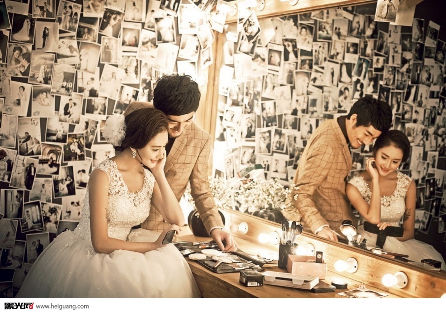 点击大图看下一张：影子爱人 婚纱摄影