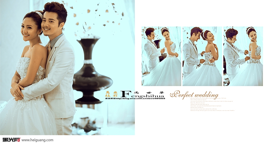 点击大图看下一张：完美嫁衣 婚纱摄影