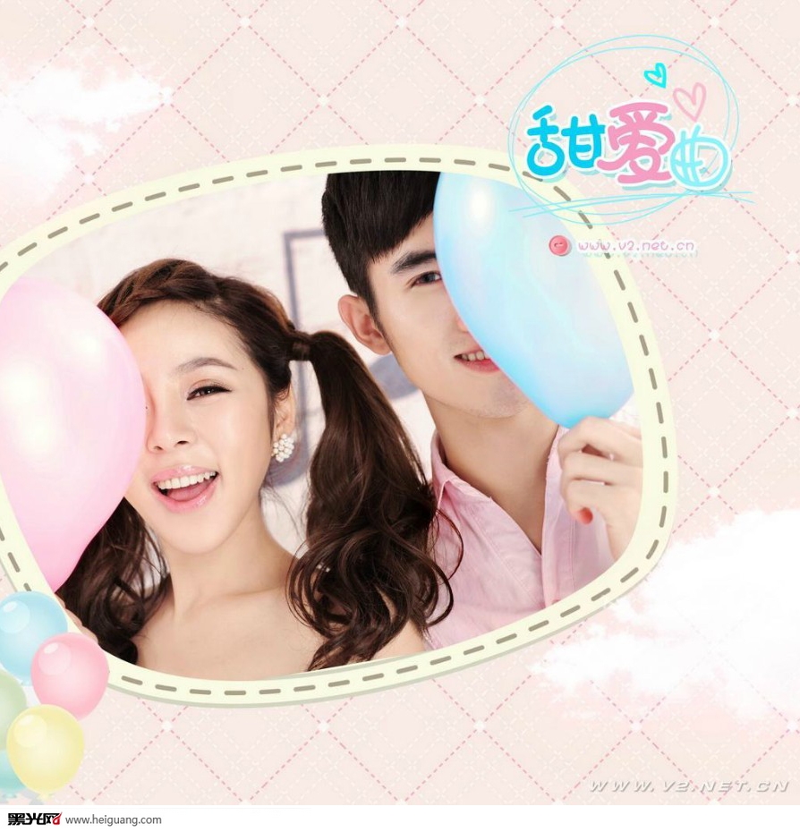 点击大图看下一张:甜蜜曲 婚纱摄影