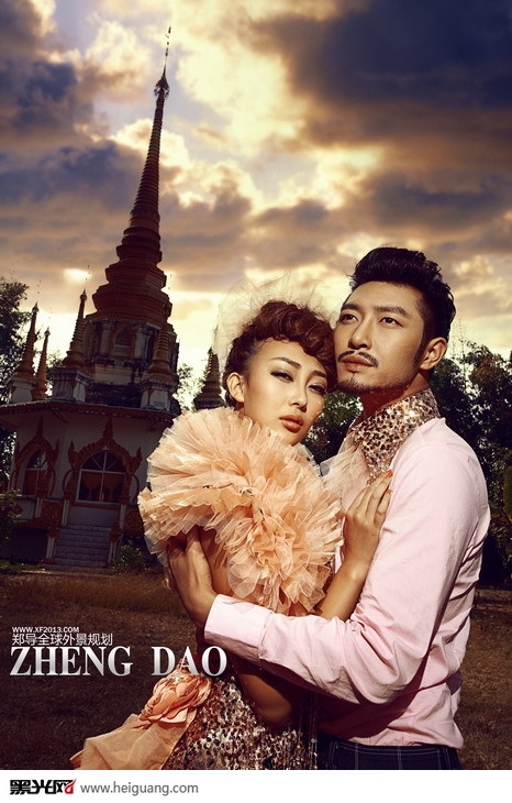 点击大图看下一张：泰国风情 婚纱摄影