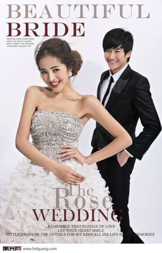 点击大图看下一张：2013时尚新娘 婚纱摄影