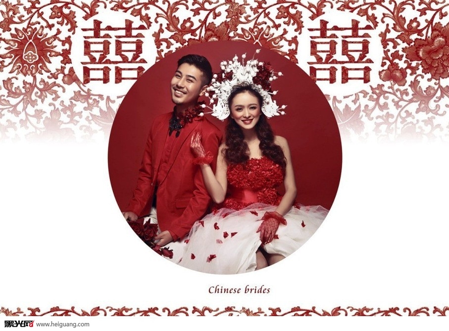 点击大图看下一张：中国新娘 婚纱摄影