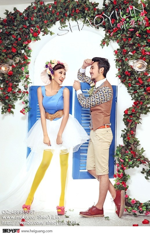 点击大图看下一张:花香物语 婚纱摄影