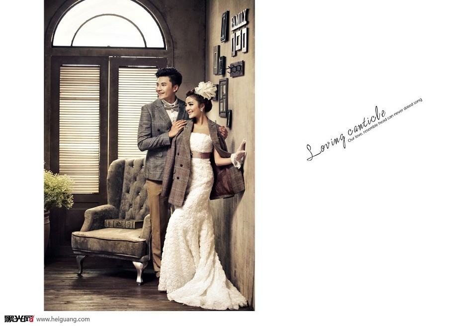 点击大图看下一张：爱的颂歌 婚纱摄影