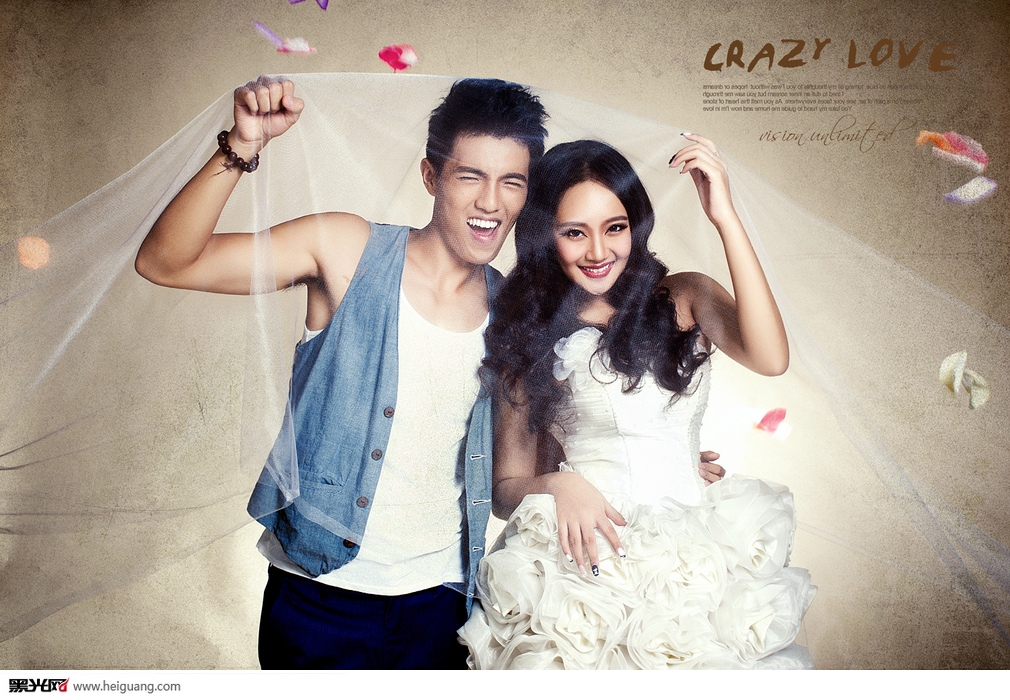 点击大图看下一张：Crazy Love 婚纱摄影