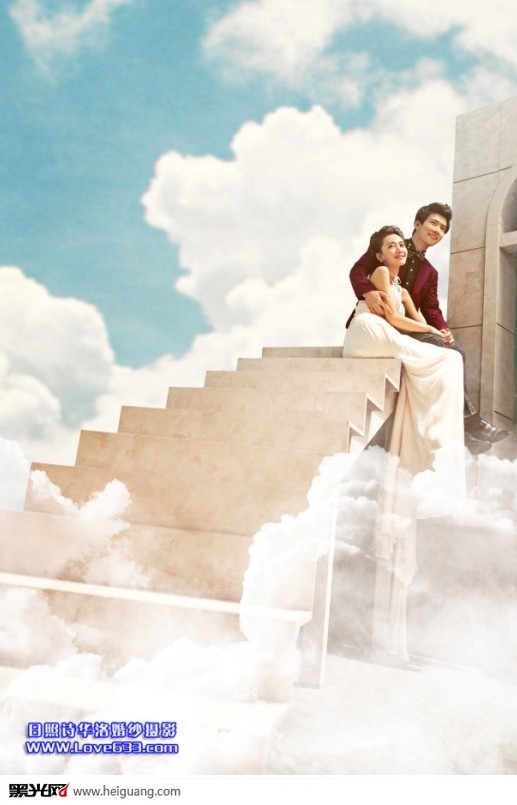 点击大图看下一张：空中之恋 婚纱摄影