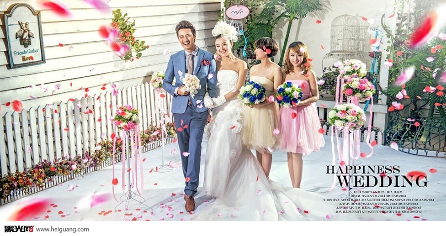 点击大图看下一张:幸福婚礼 婚纱摄影