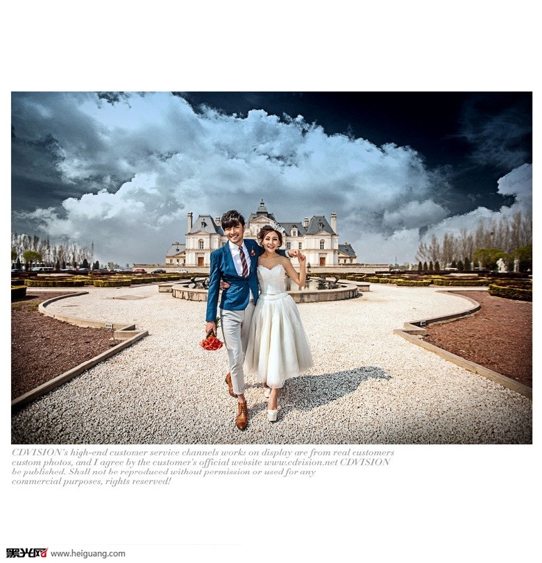 点击大图看下一张：爱菲堡 婚纱摄影