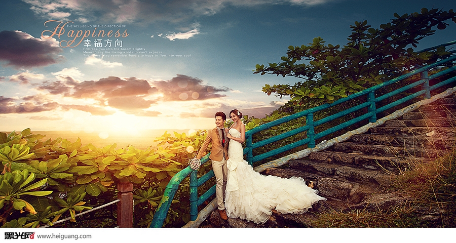 点击大图看下一张：幸福方向 婚纱摄影