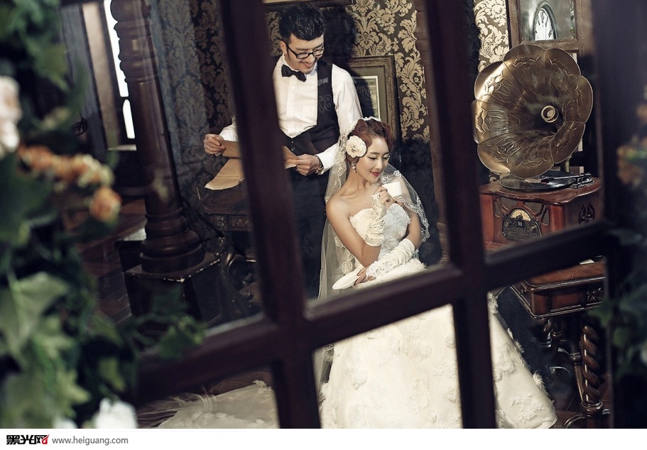 点击大图看下一张：那时花开 婚纱摄影