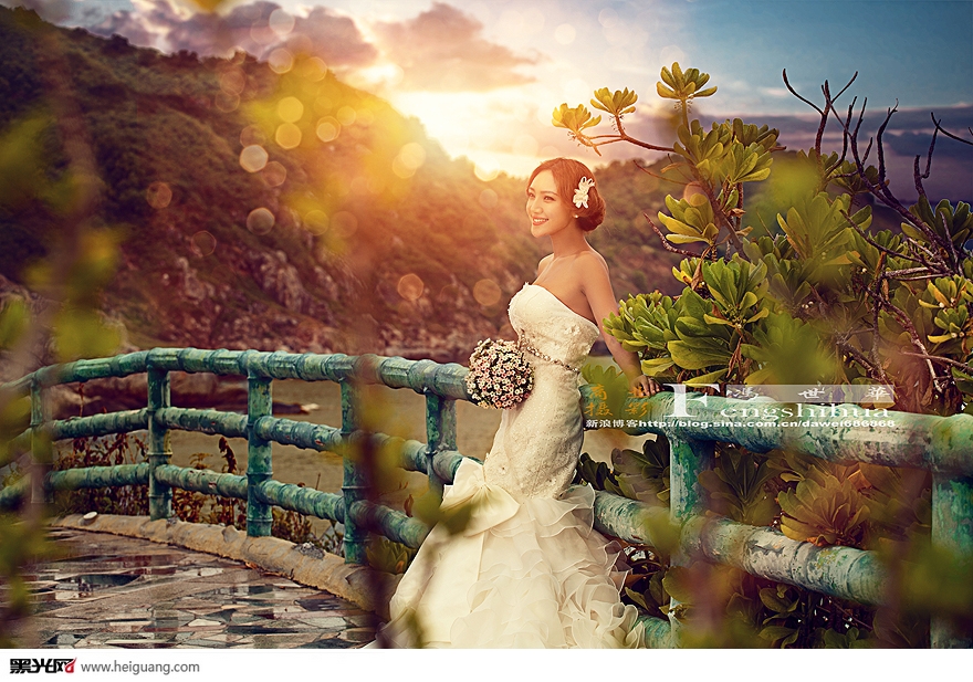 点击大图看下一张:午后黄昏 婚纱摄影