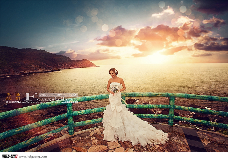 点击大图看下一张：午后黄昏 婚纱摄影