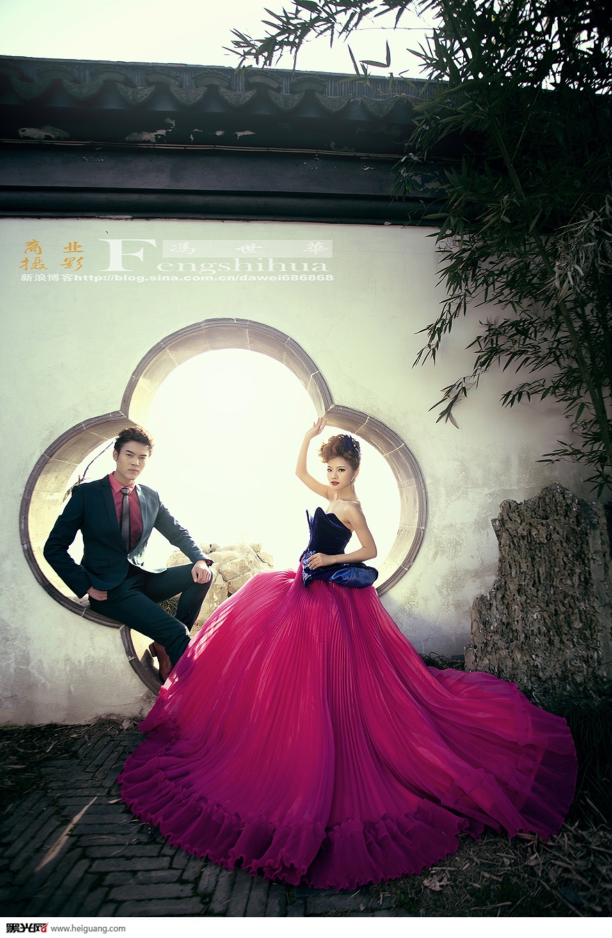 点击大图看下一张：游园惊梦 婚纱摄影