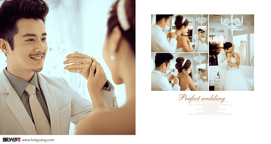 点击大图看下一张：完美嫁衣 婚纱摄影
