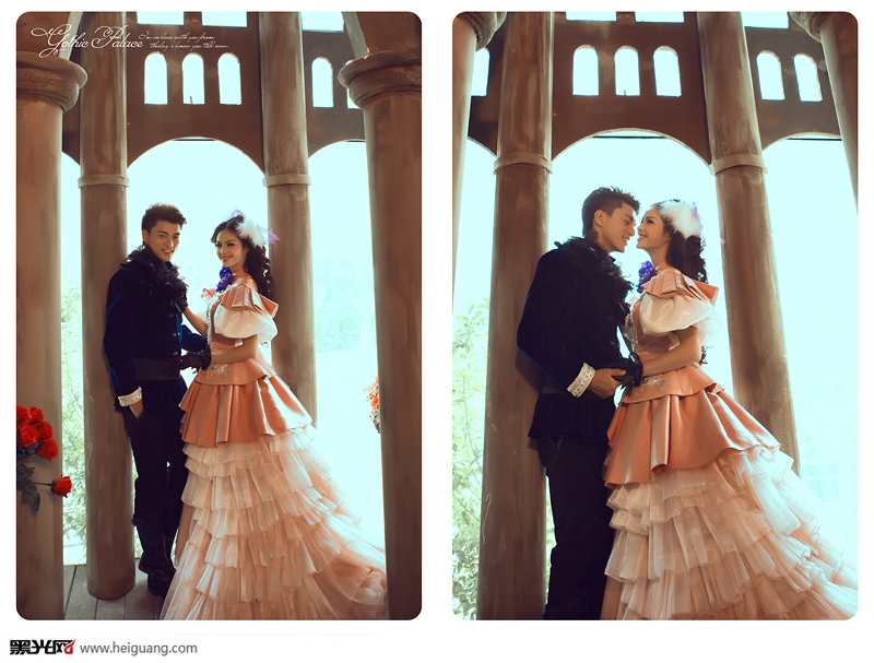 点击大图看下一张:宫廷之恋 婚纱摄影