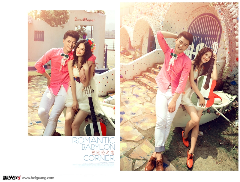 点击大图看下一张：巴比伦之恋 婚纱摄影