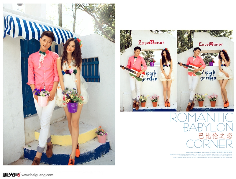 点击大图看下一张:巴比伦之恋 婚纱摄影