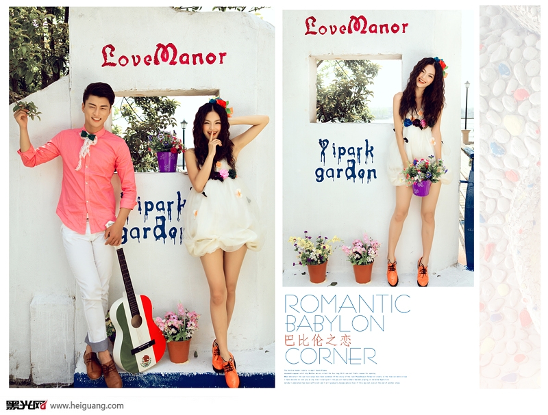 点击大图看下一张：巴比伦之恋 婚纱摄影