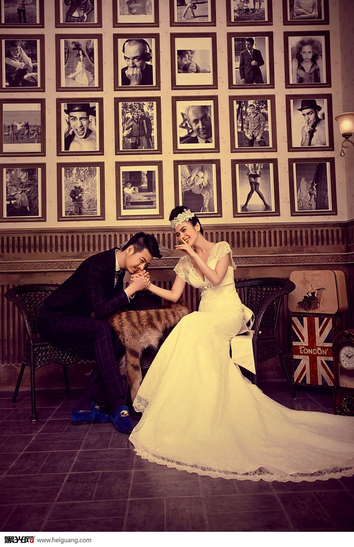 点击大图看下一张：遇见幸福 婚纱摄影