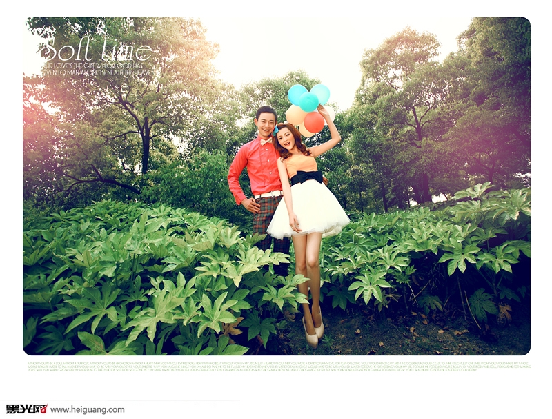 点击大图看下一张：预约爱情 婚纱摄影