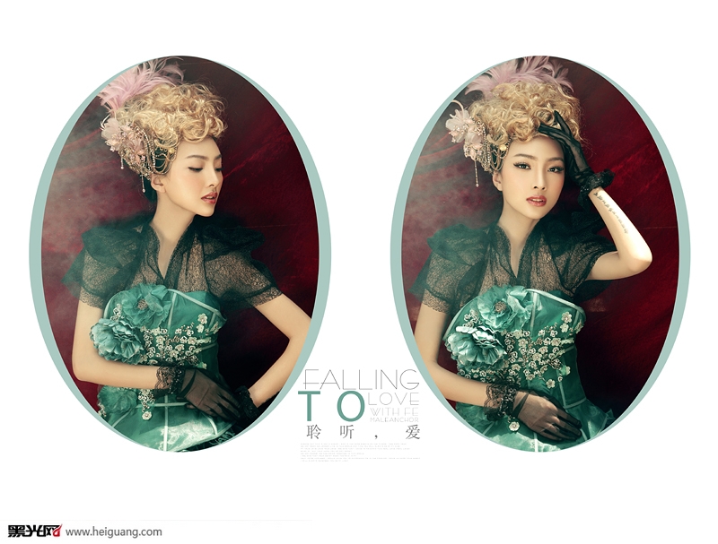 点击大图看下一张：聆听爱 婚纱摄影