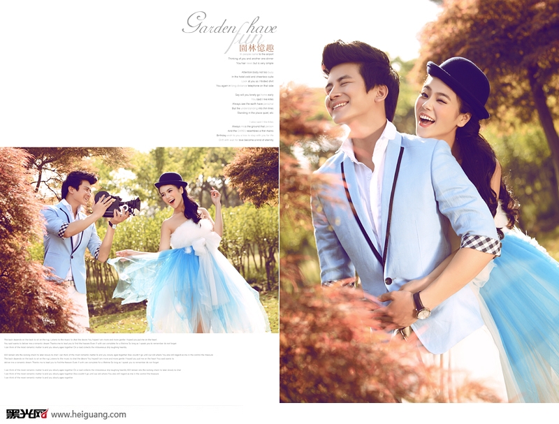 点击大图看下一张：园林憶趣 婚纱摄影