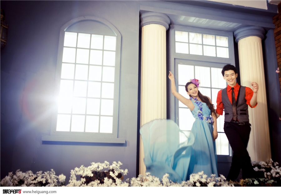 点击大图看下一张：你是我的眼睛 婚纱摄影