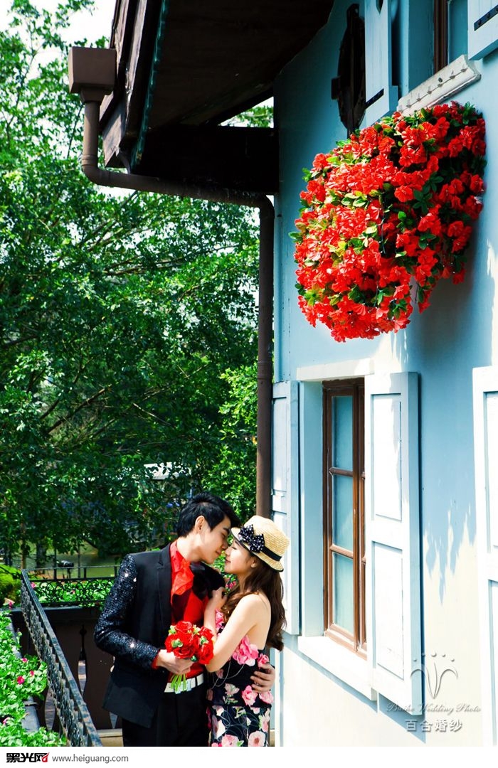 点击大图看下一张：东部华侨城 婚纱摄影