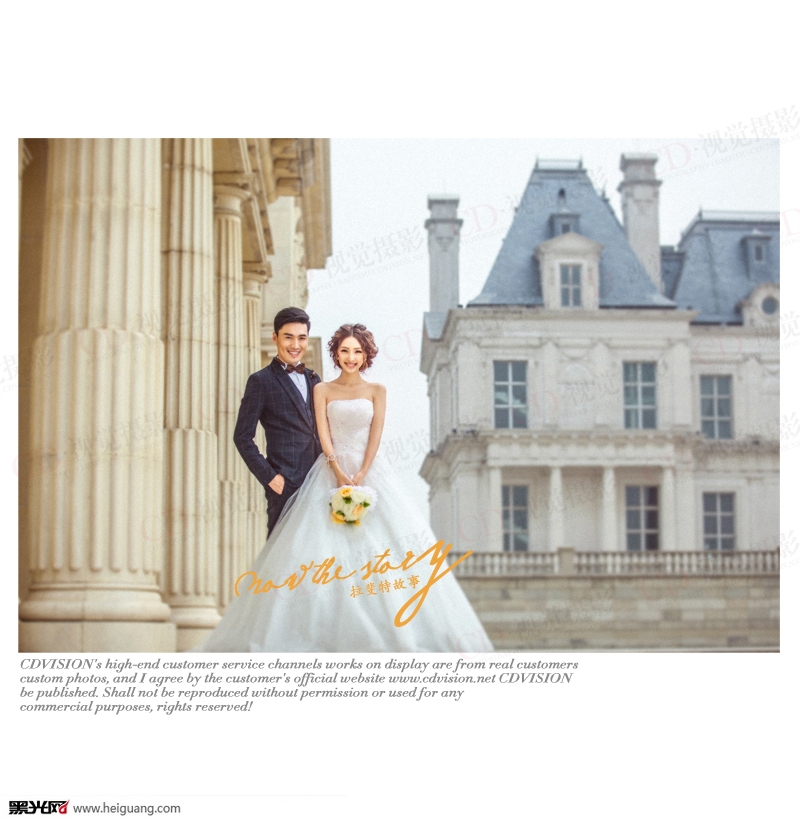 点击大图看下一张：致我们的青春 婚纱摄影