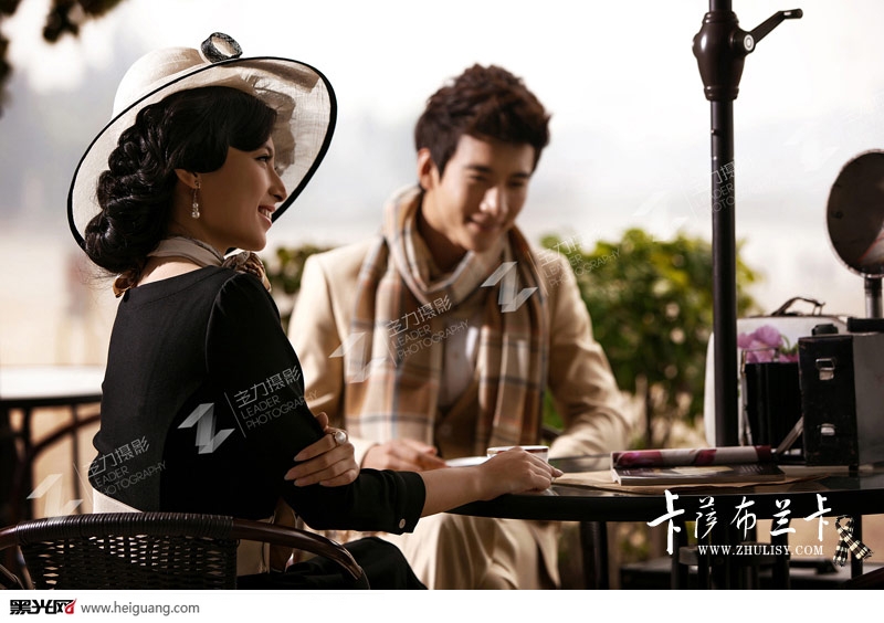 点击大图看下一张：卡萨布兰卡 婚纱摄影