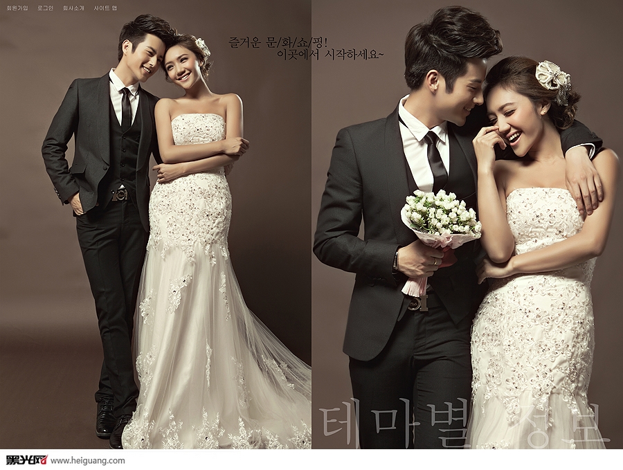 点击大图看下一张:纯色之恋 婚纱摄影