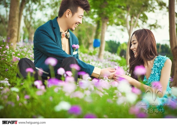 点击大图看下一张:百万葵园 婚纱摄影