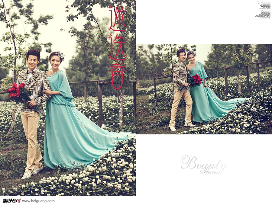 点击大图看下一张:迷迭香 婚纱摄影