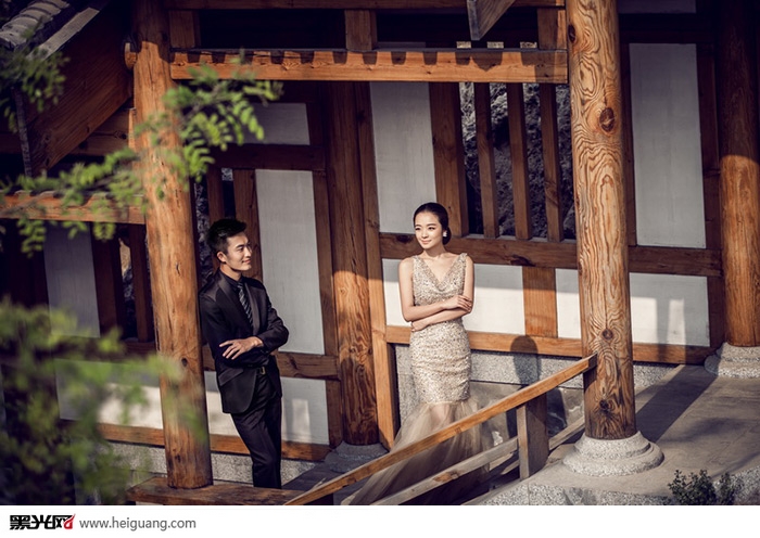 点击大图看下一张：沉鱼落雁的美 婚纱摄影