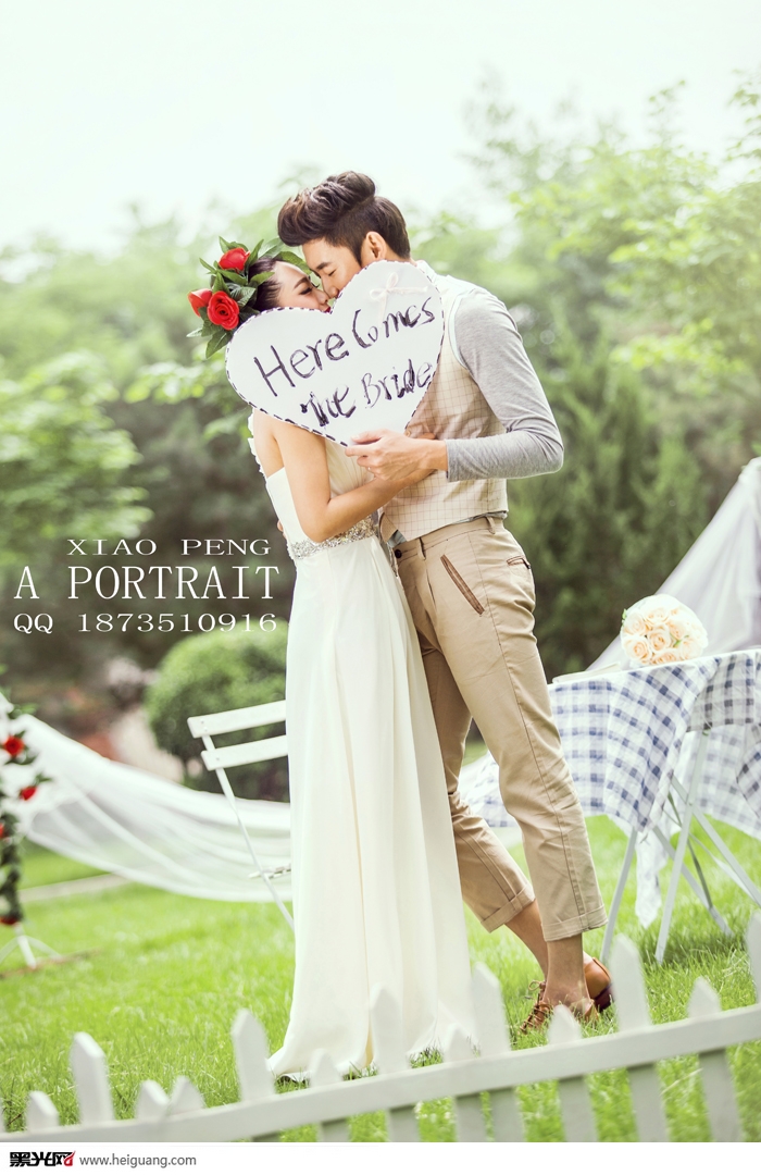 点击大图看下一张：浪漫农场 婚纱摄影
