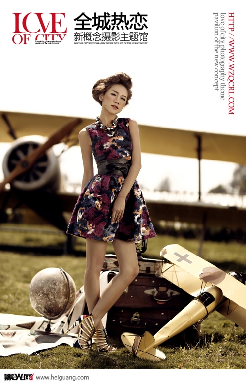 点击大图看下一张：那年起飞时 婚纱摄影