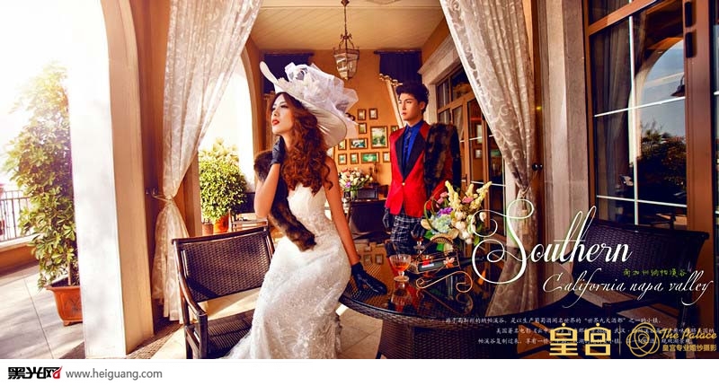 点击大图看下一张：纳帕溪谷 婚纱摄影