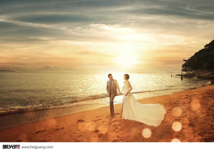 点击大图看下一张：黄金海岸 婚纱摄影