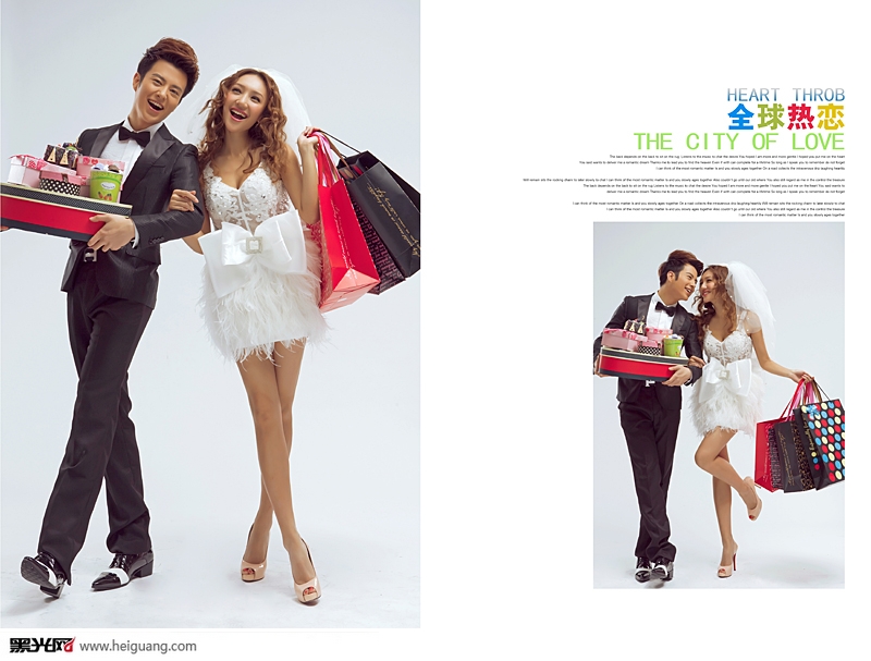 点击大图看下一张：全城热恋 婚纱摄影