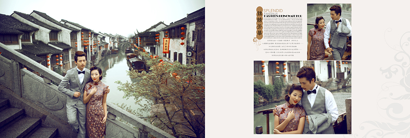 点击大图看下一张：锦绣芳华 婚纱摄影