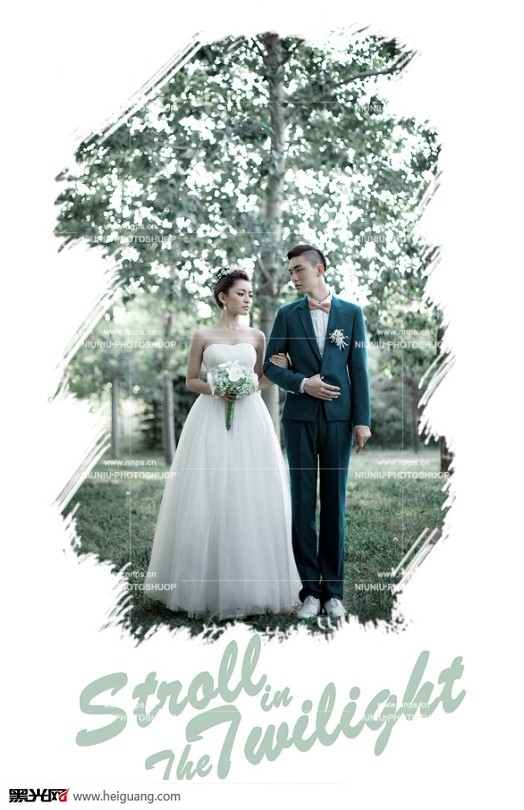 点击大图看下一张：时光漫步 婚纱摄影