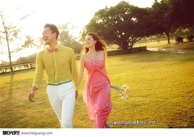 点击大图看下一张：阳光情人梦 婚纱摄影