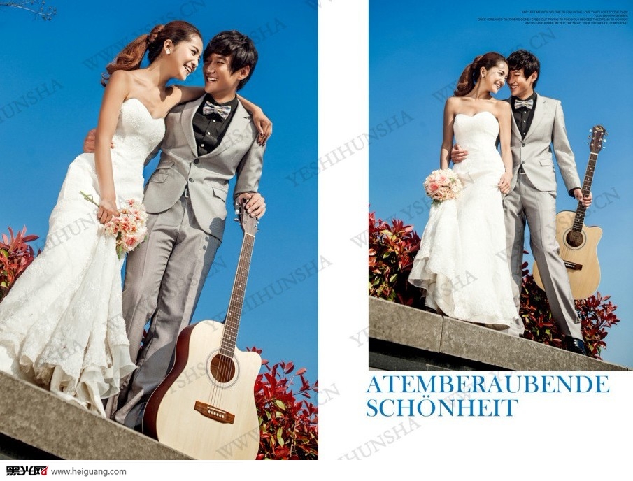 点击大图看下一张：LOVE 婚纱摄影