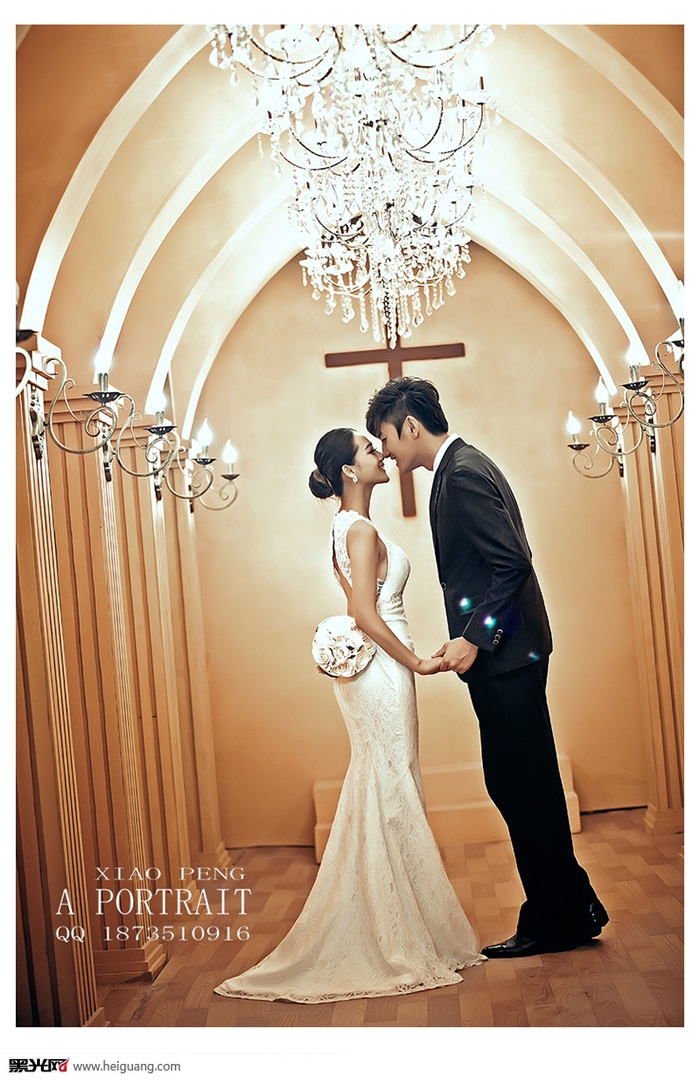 点击大图看下一张：罗曼蒂克 婚纱摄影