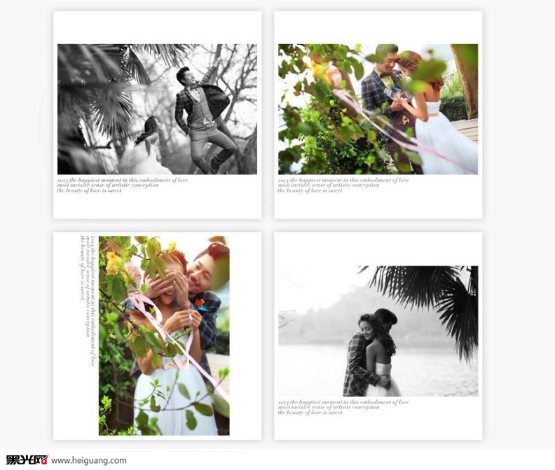 点击大图看下一张：爱的记忆 婚纱摄影