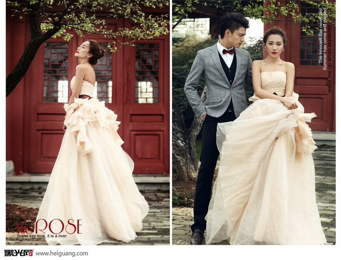 点击大图看下一张：古色生香 婚纱摄影