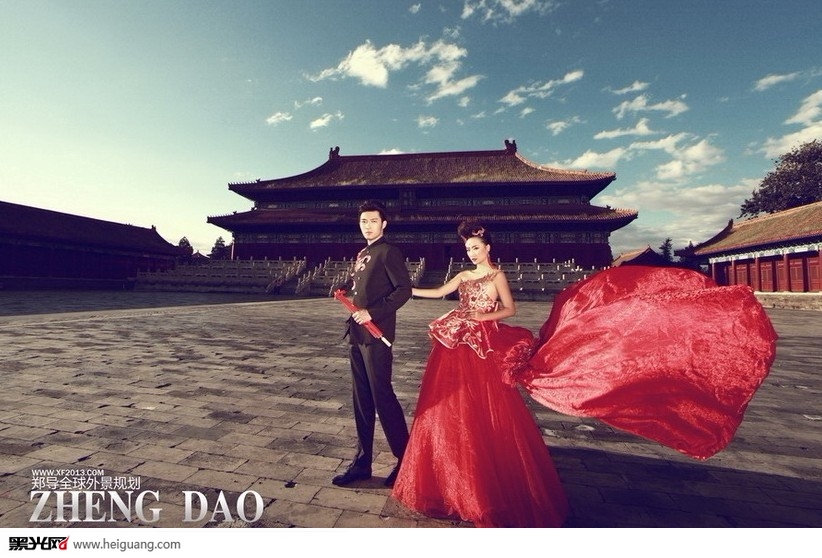 点击大图看下一张：太庙 婚纱摄影