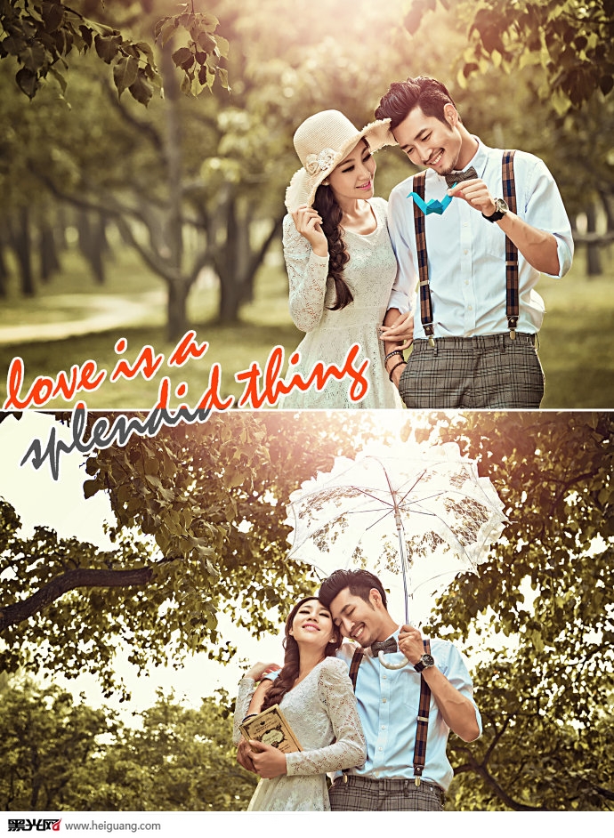 点击大图看下一张：多彩的季节 婚纱摄影