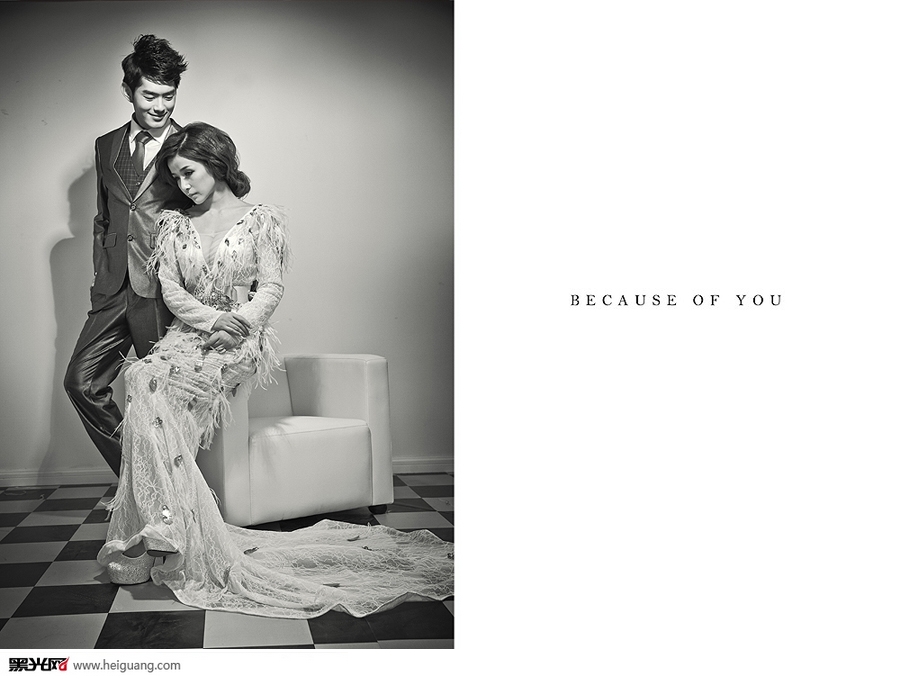 点击大图看下一张:止不住爱 婚纱摄影