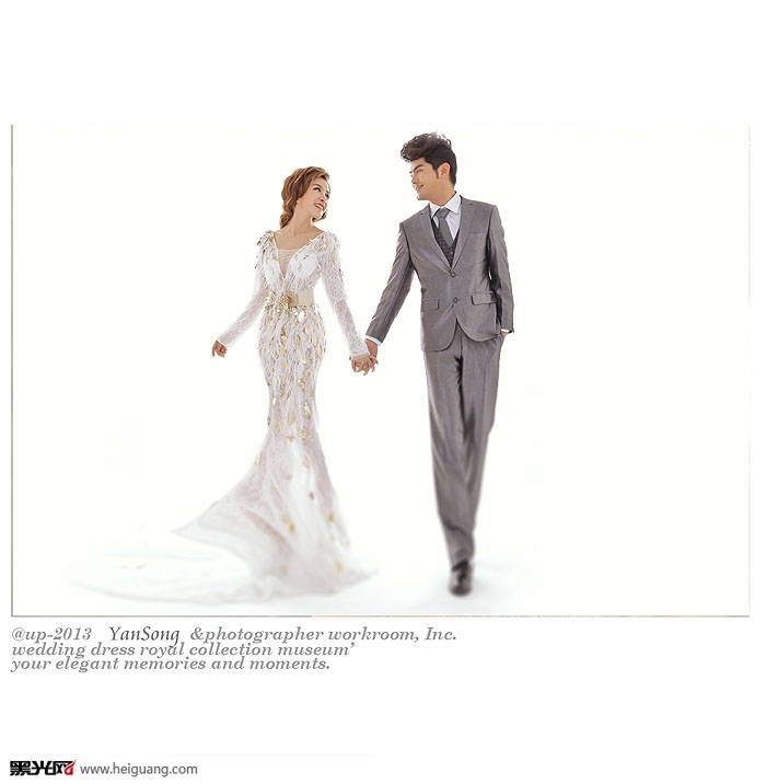 点击大图看下一张：恋人 婚纱摄影